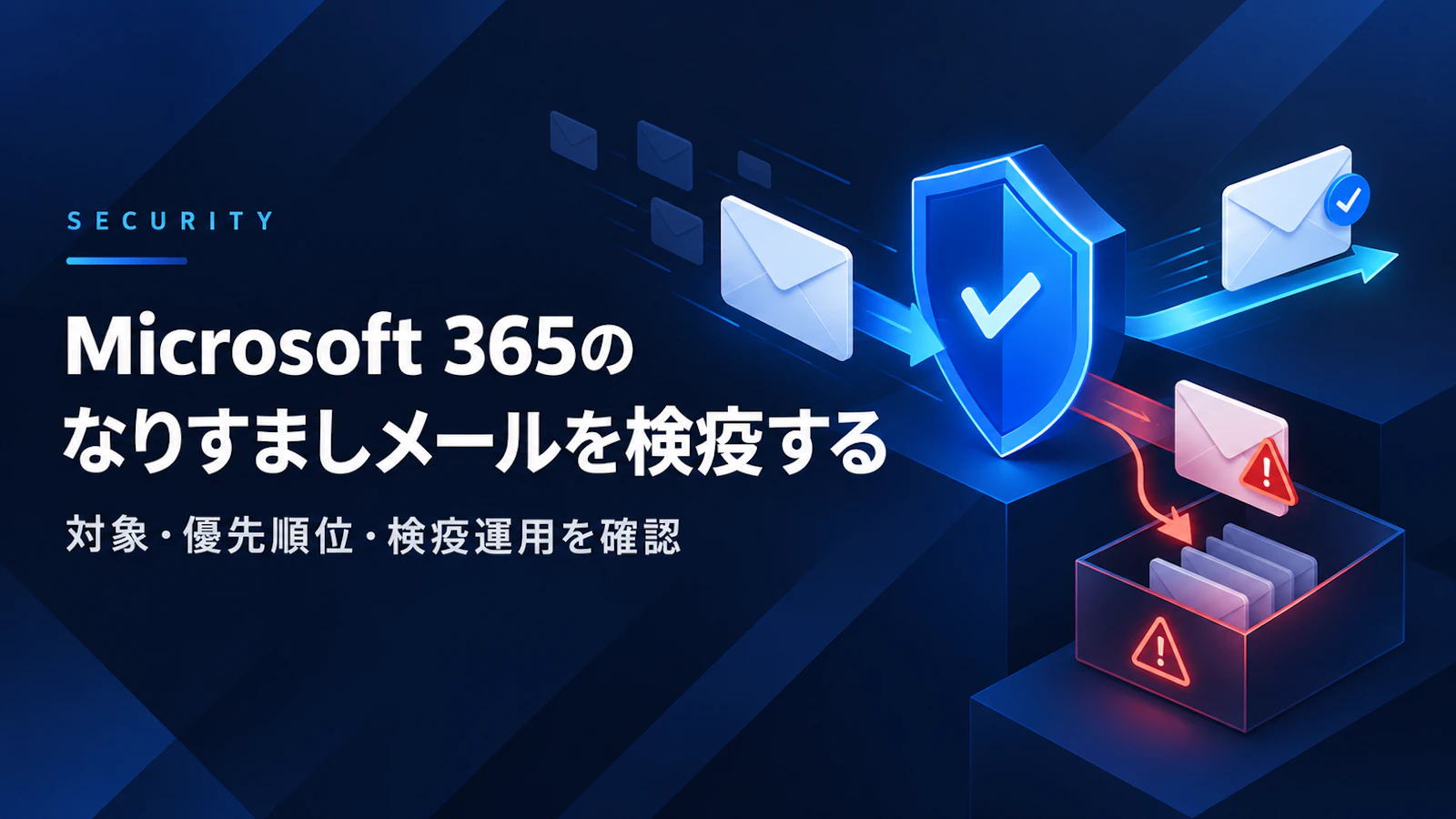 Microsoft 365のなりすましメールを検疫する