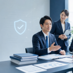 ISMS更新審査を指摘事項ゼロで完了したことを伝えるXEROTTA株式会社のビジュアル
