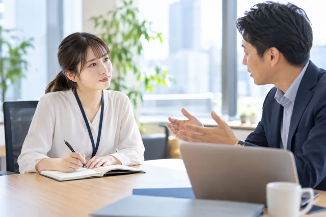 まず理解に徹し、そして理解されるの学習内容を表した日本人の仕事・日常の場面
