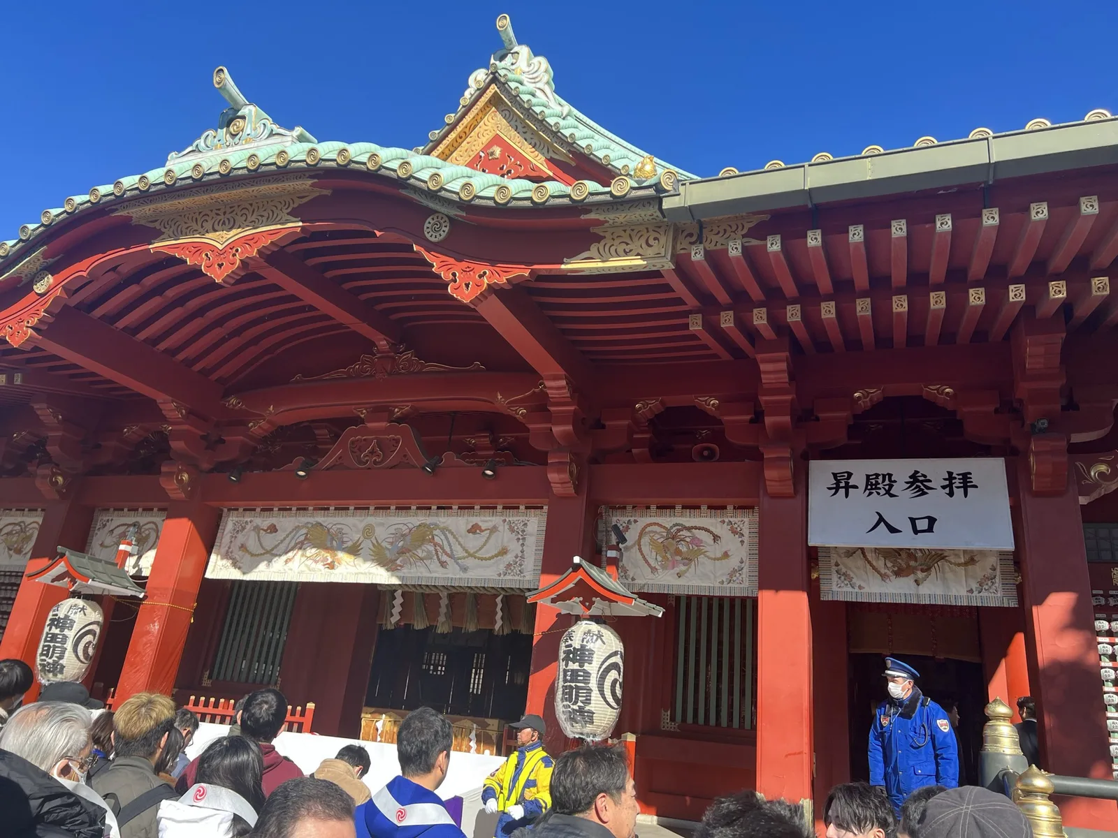 神田明神へ初詣